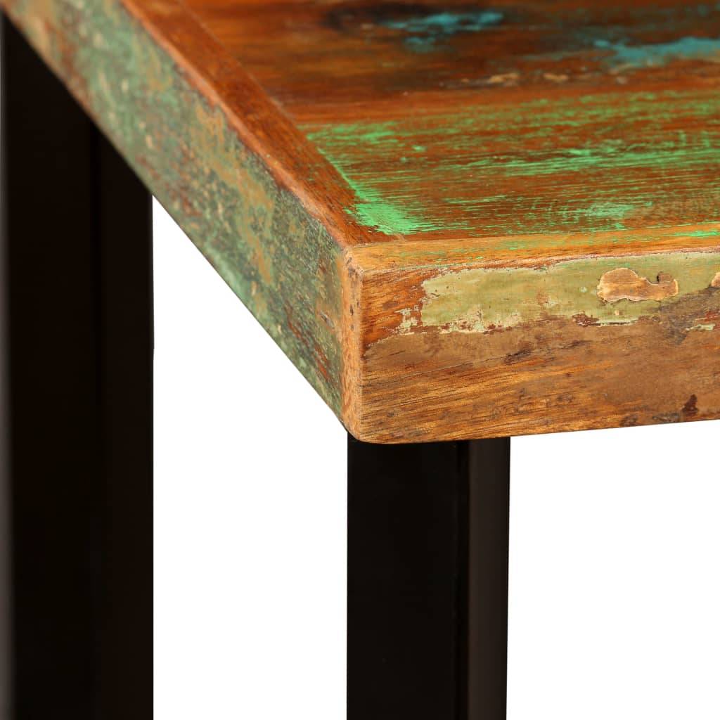 vidaXL - Bartafel - 60x60x107 - cm - massief - gerecycled - hout-2