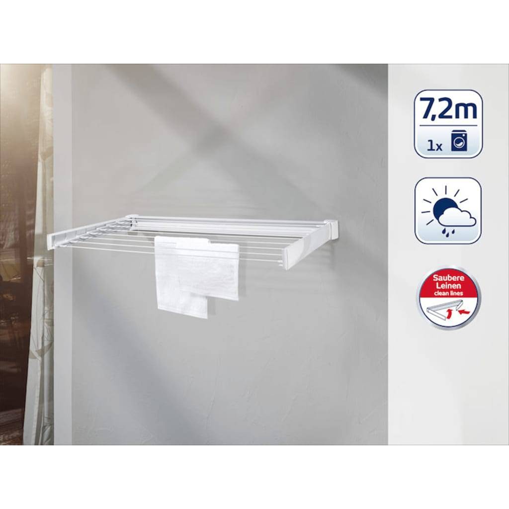 Leifheit Telegant 72 Protect Wandrek Wit-1