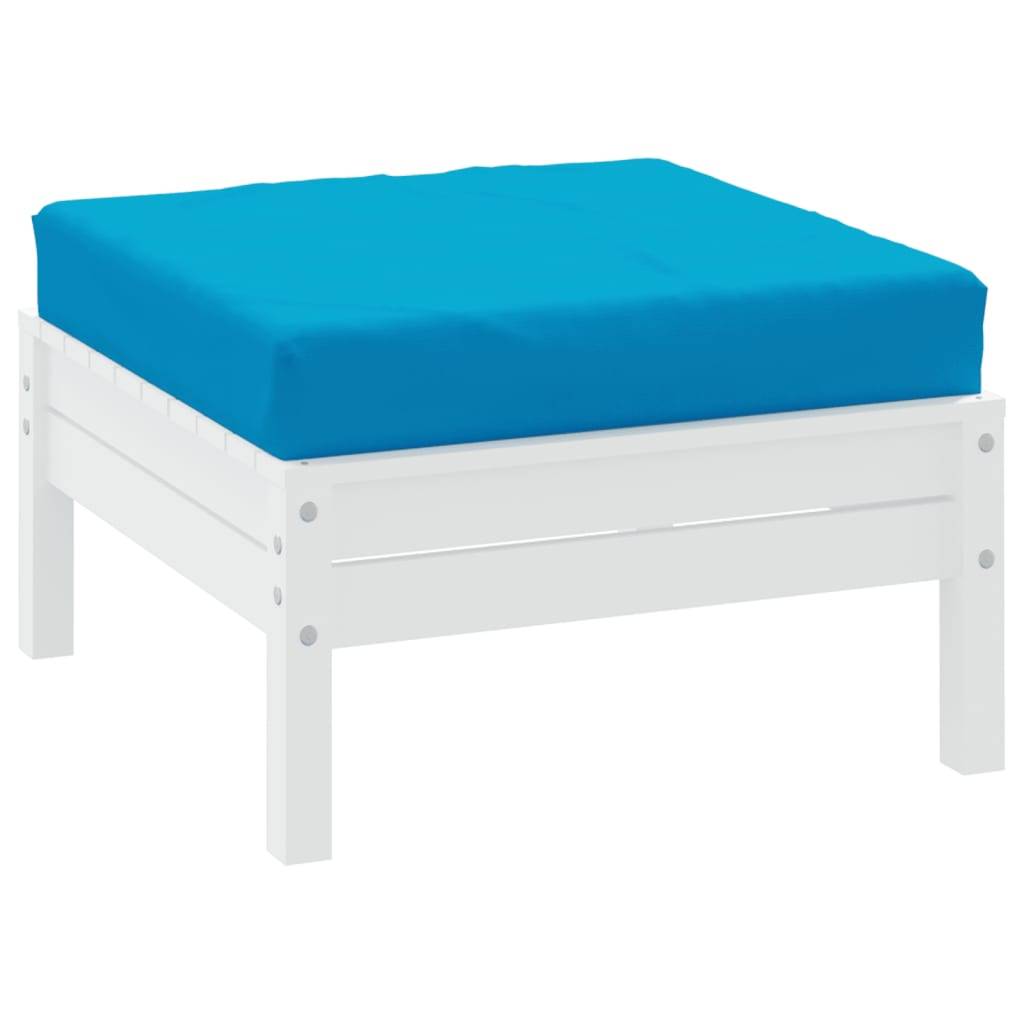 vidaXL - Palletkussen - oxford - stof - lichtblauw-2