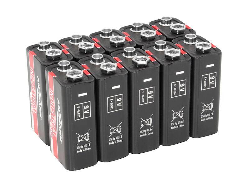 Ansmann Batterijen 9V 10ST-0