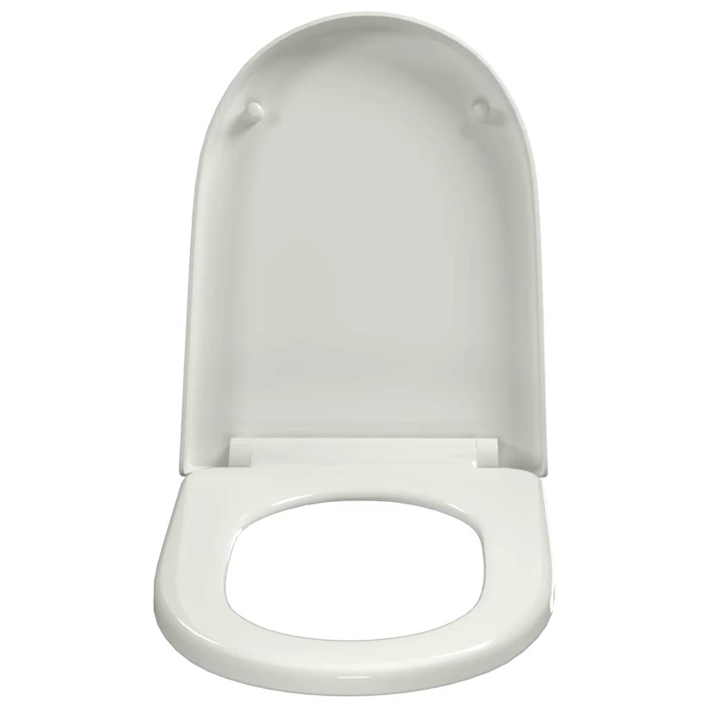 vidaXL - Toiletbril - soft-close - met - quick-release - ontwerp - vierkant - wit-3