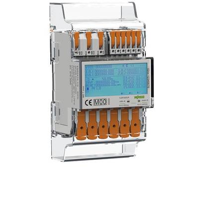 WAGO 879-3000 4PU kWh-meter 1-fase  Digitaal 65 A Conform MID: Ja  1 stuk(s)