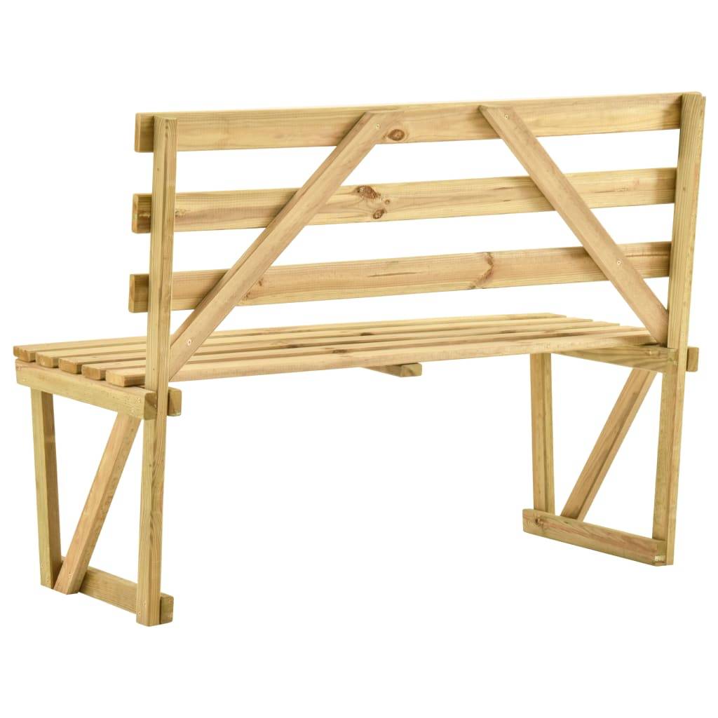 vidaXL - Tuinbank - 120 - cm - geïmpregneerd - grenenhout-3