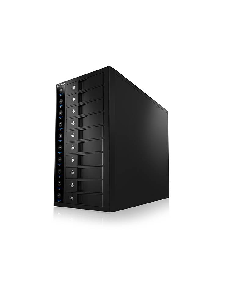 ICY BOX IB-3810U3 3,5" harde schijf bewaarbox 3.5 inch USB-A 3.2 Gen 1-0