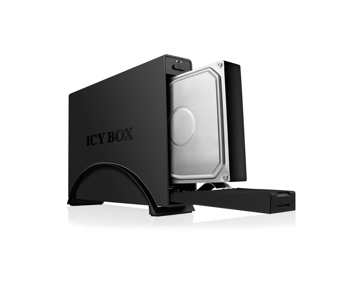 ICY BOX 20470 3,5" harde schijf behuizing 3.5 inch USB-A 3.2 Gen 1-3