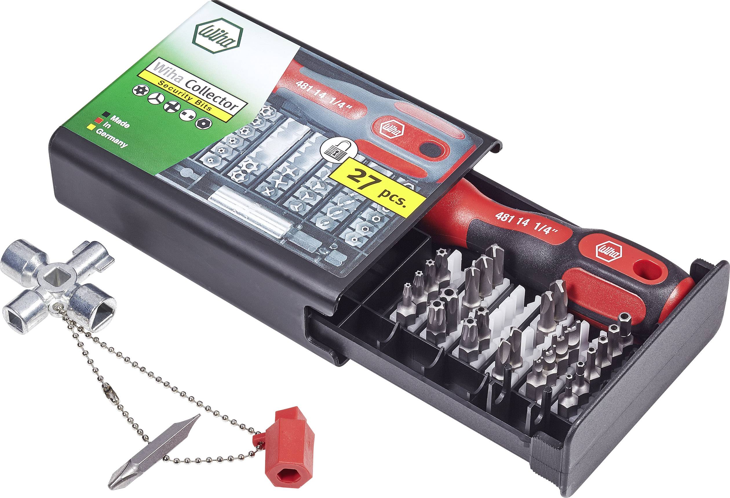 Bitset 40delig Wiha SECURITY BITS COLLECTOR M. SCHALTSCHRANK 27544