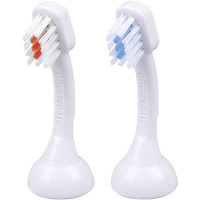 EmmiDent K2 Kids Opzetborstel voor elektrische tandenborstel 2 stuk(s) Wit