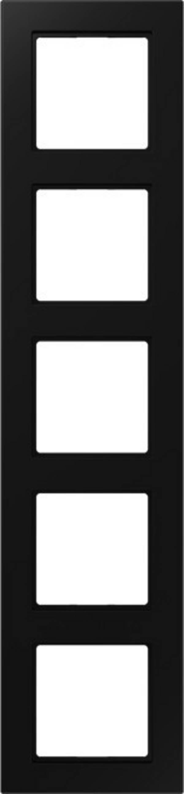 Afdekraam 5-voudig A550 grafietzwart mat