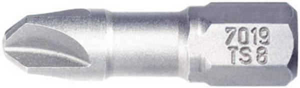 Wiha 22591  Torq-bit Aandrijving: 1/4" (6,3 mm) Uitvoering: Torque 4 25 mm