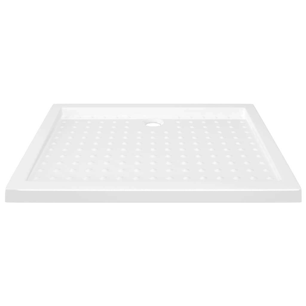 vidaXL - Douchebak - met - noppen - 90x70x4 - cm - ABS - wit-2