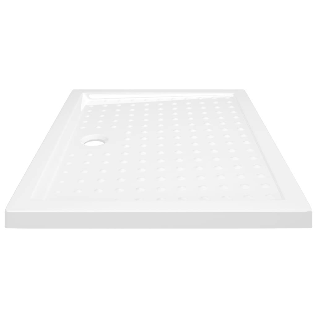 vidaXL - Douchebak - met - noppen - 90x70x4 - cm - ABS - wit-3