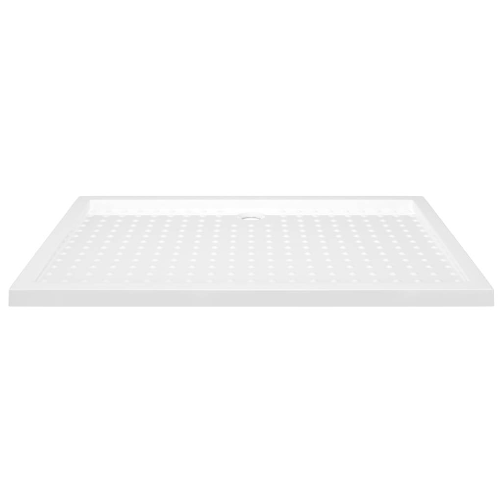 vidaXL - Douchebak - met - noppen - 80x120x4 - cm - ABS - wit-2