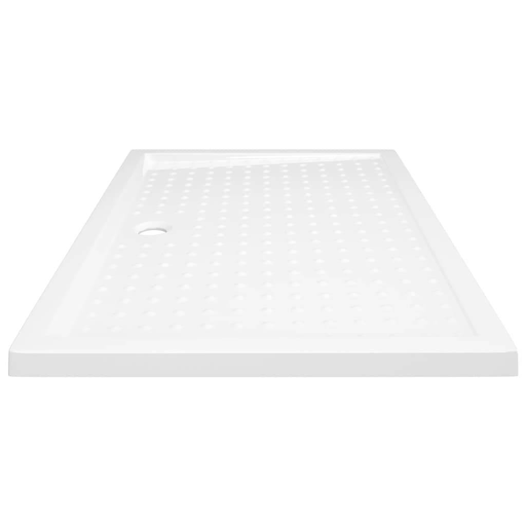 vidaXL - Douchebak - met - noppen - 80x120x4 - cm - ABS - wit-3