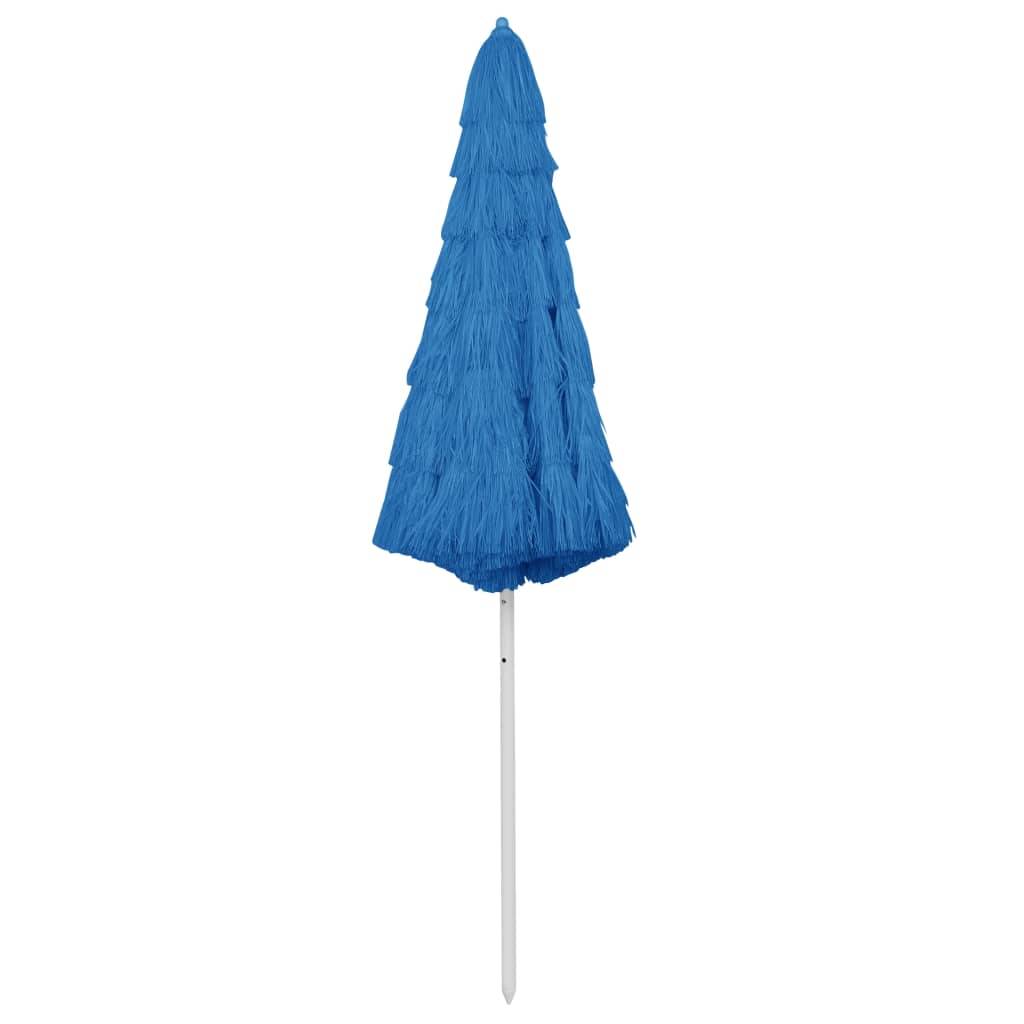 VidaXL Strandparasol Hawaï 300 cm blauw-1
