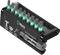 'Wera Bit-Check' set met elf groene bits, genummerd van 20 tot 40. Bevat de Impaktor 1, voor hoge slagvastheid en ringmagneet.