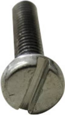 TOOLCRAFT  104063 Cilinderkopschroeven M4 20 mm Sleuf DIN 84   Staal  2000 stuk(s)