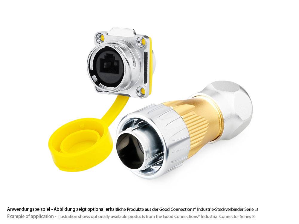 Goede verbindingen Industriële koppeling S3 - RJ45-3