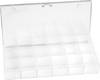 Hüfner Dübel Assortimentsdoos (l x b x h) 194 x 101 x 31 mm Aantal vakken: 18 Vaste onderverdeling Inhoud 1 stuk(s)