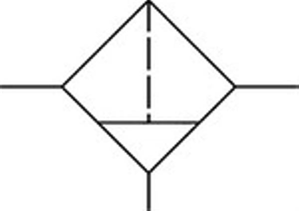 Filter »variobloc«, met. res. incl. kijkglas, M2, G3/4-1