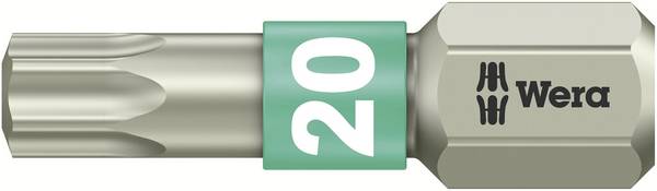 Wera 3867/1 TS TX 20 X 25 MM   1/4" (6,3 mm)