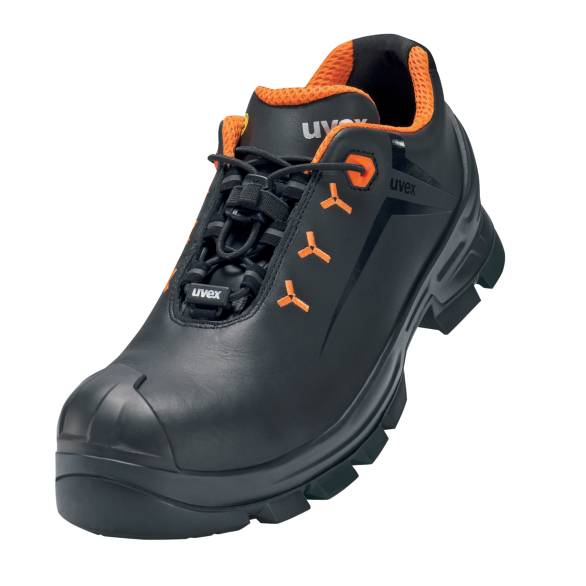 Uvex 2 Vibram 6522246 Veiligheidsschoenen S3 Schoenmaat (EU): 46 Zwart,  Oranje 1 paar kopen