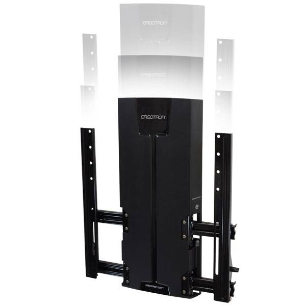 Ergotron 61-128-085 Bureauhouder voor flatscreen 160 cm (63") Muurhouder Zwart-1