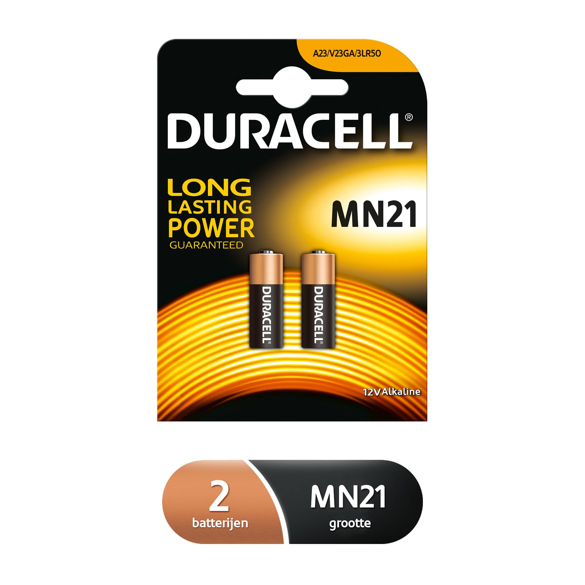 Duracell alkaline MN21/23 12V blister 2-2