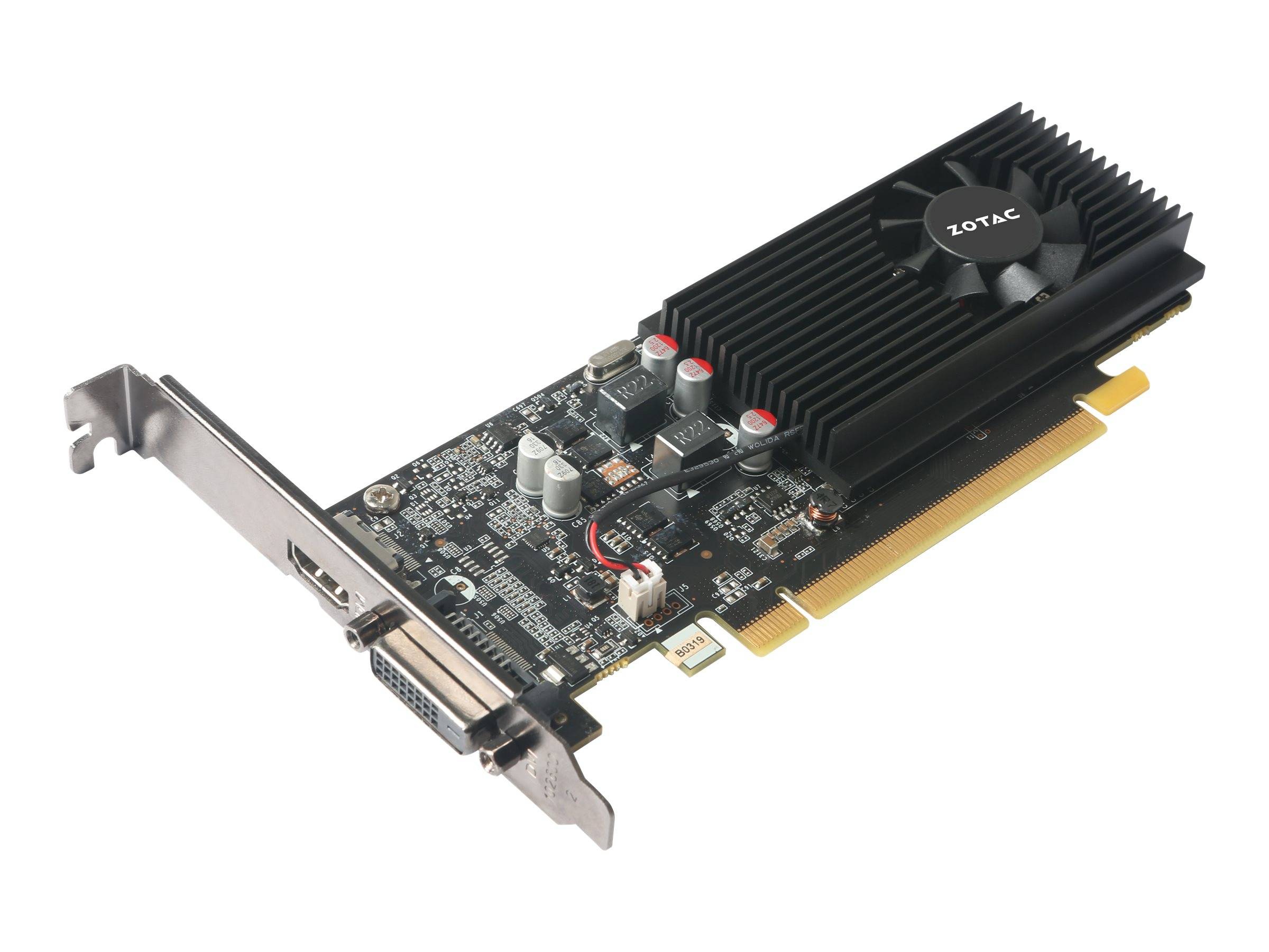 Zotac ZT-P10300A-10L grafische kaart NVIDIA GeForce GT 1030 2 GB GDDR5-1