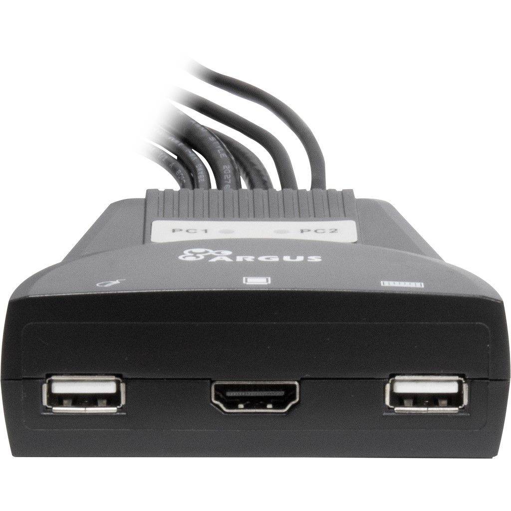 Inter-Tech KVM-switch LS-21HA HDMI, 2 poorten, kunststof detailhandel-4