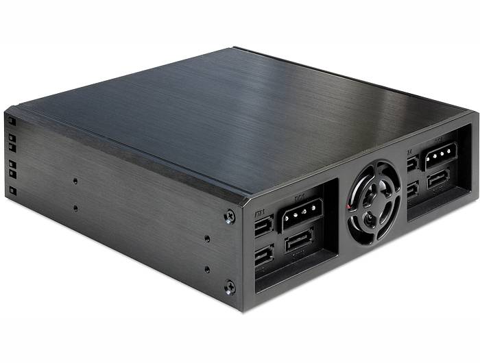 DeLOCK 5.25″ Mobile Rack for 6 x 2.5″ SATA HDD / SSD Wisselframe-4