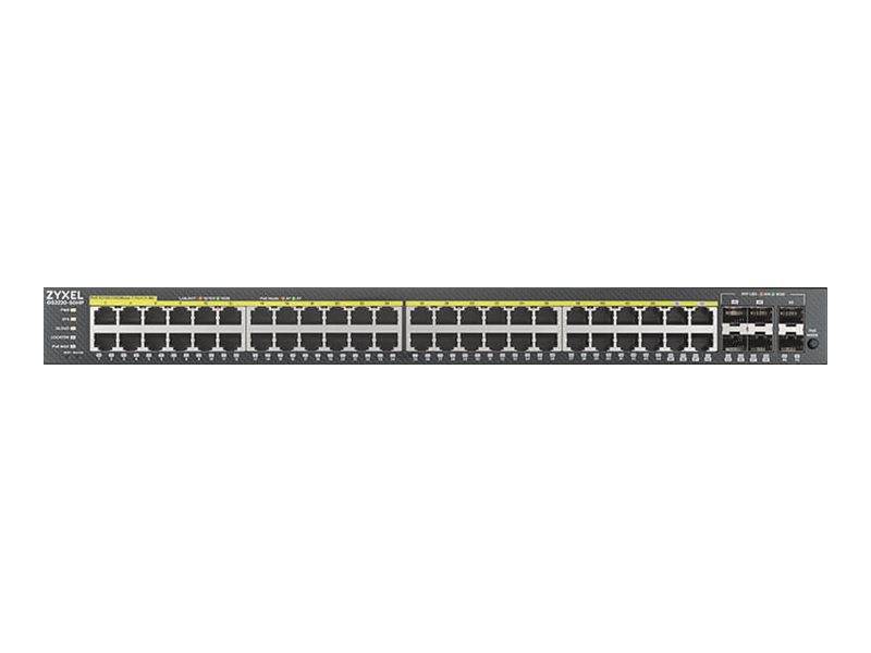 ZYXEL GS2220 GS2220-50HP 48 Poorten Beheer mogelijk Ethernetswitch - Gigabit Ethernet - 10/100/1000Base-T, 1000Base-X --2