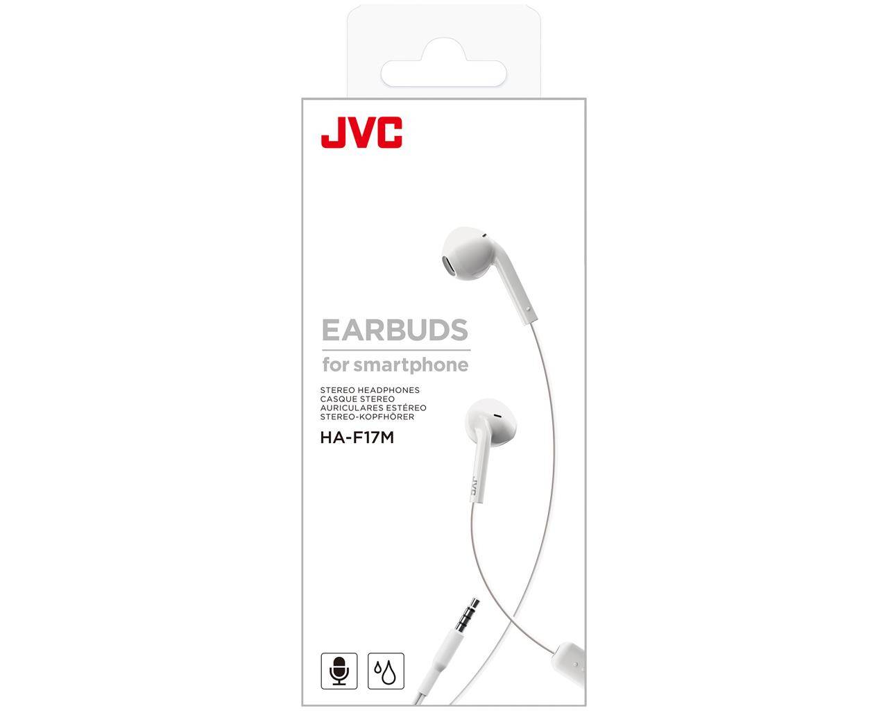 JVC HA-F17M-W Oordopjes voor mode bewuste mensen - Hoofdtelefoons - In-ear - Telefoongesprekken & muziek - Wit --4