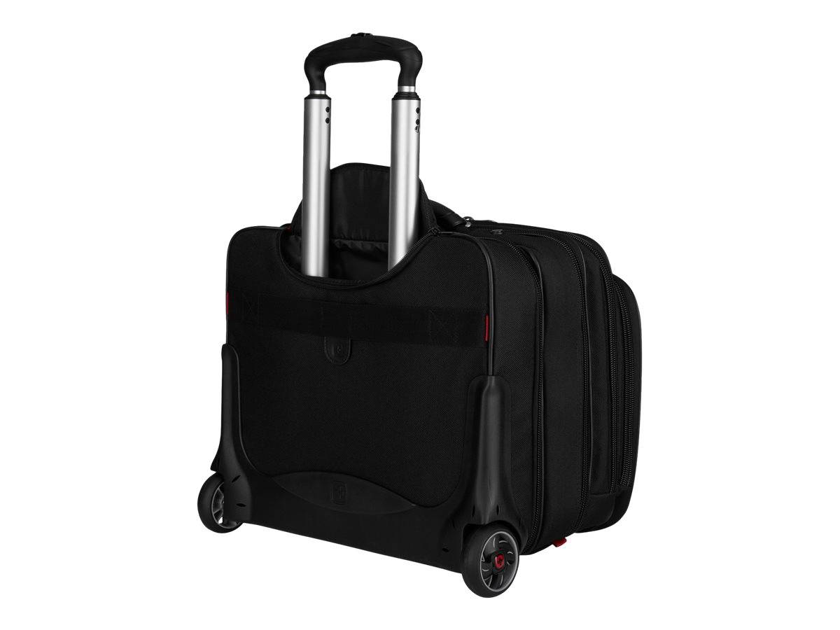Wenger PATRIOT 17" 2-delige zakelijke set met telescopische trolleyhandgreep, weekendvak, inclusief bijpassende 15,4" la-3