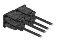 DELOCK DELOCK-86616 Kabel; D-Sub 9pin contrastekker,D-Sub 9pin stekker; PVC; zwart - 1 stuk-2