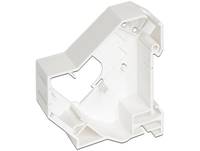 DIN-Rail houder voor 1 Keystone module (versie 1) / wit-4