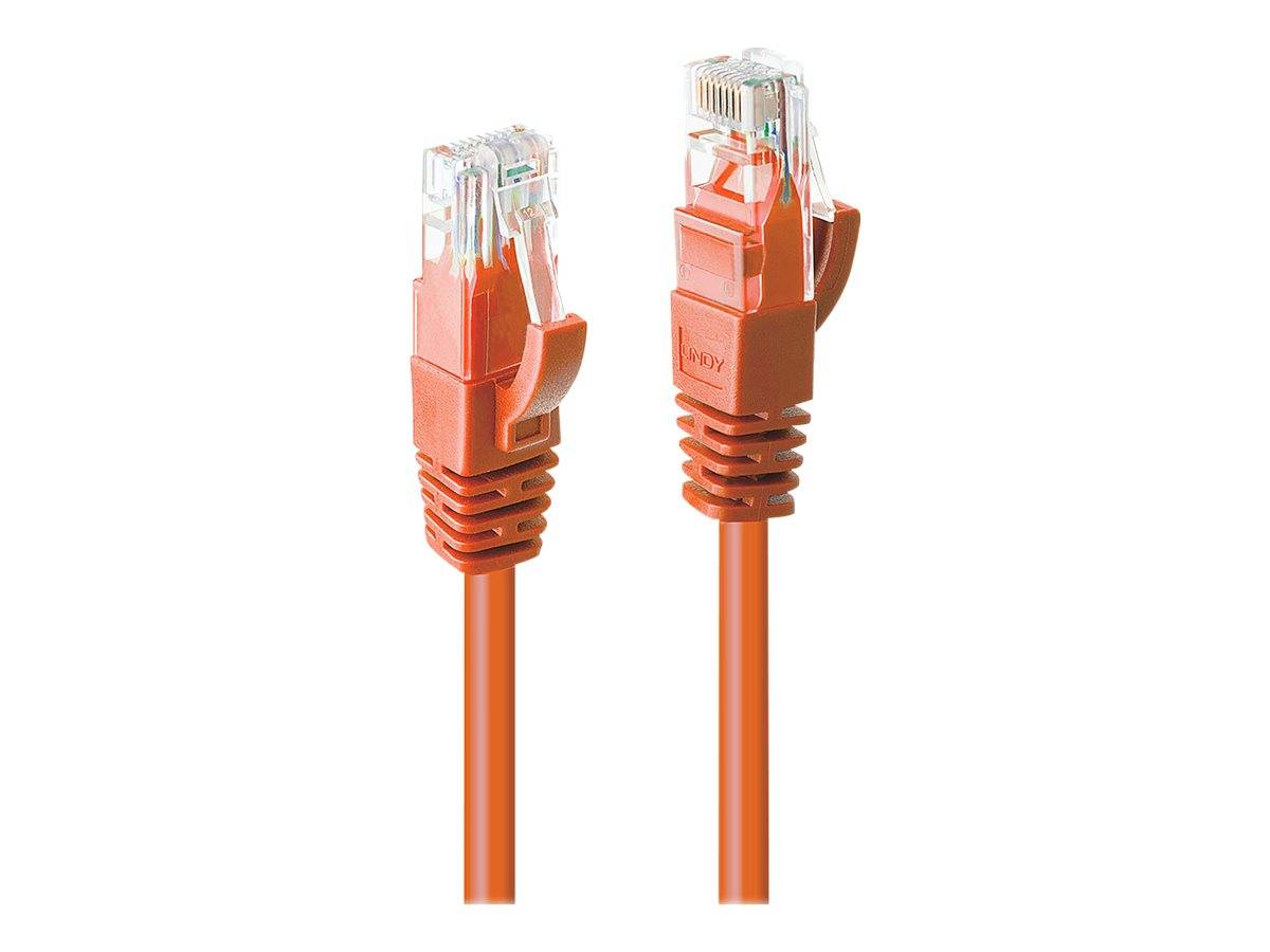 LINDY Patchkabel Cat6 U/UTP oranje 20m-1