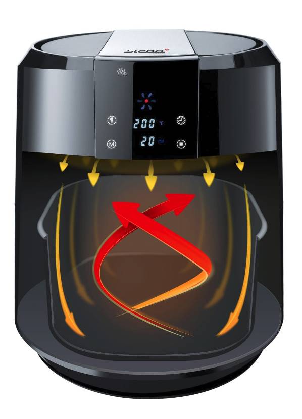 Steba HF 5000 XL hetelucht-friteuse-3
