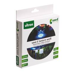 Ultron LED-lantaarn save-E wit solar IPX7-2