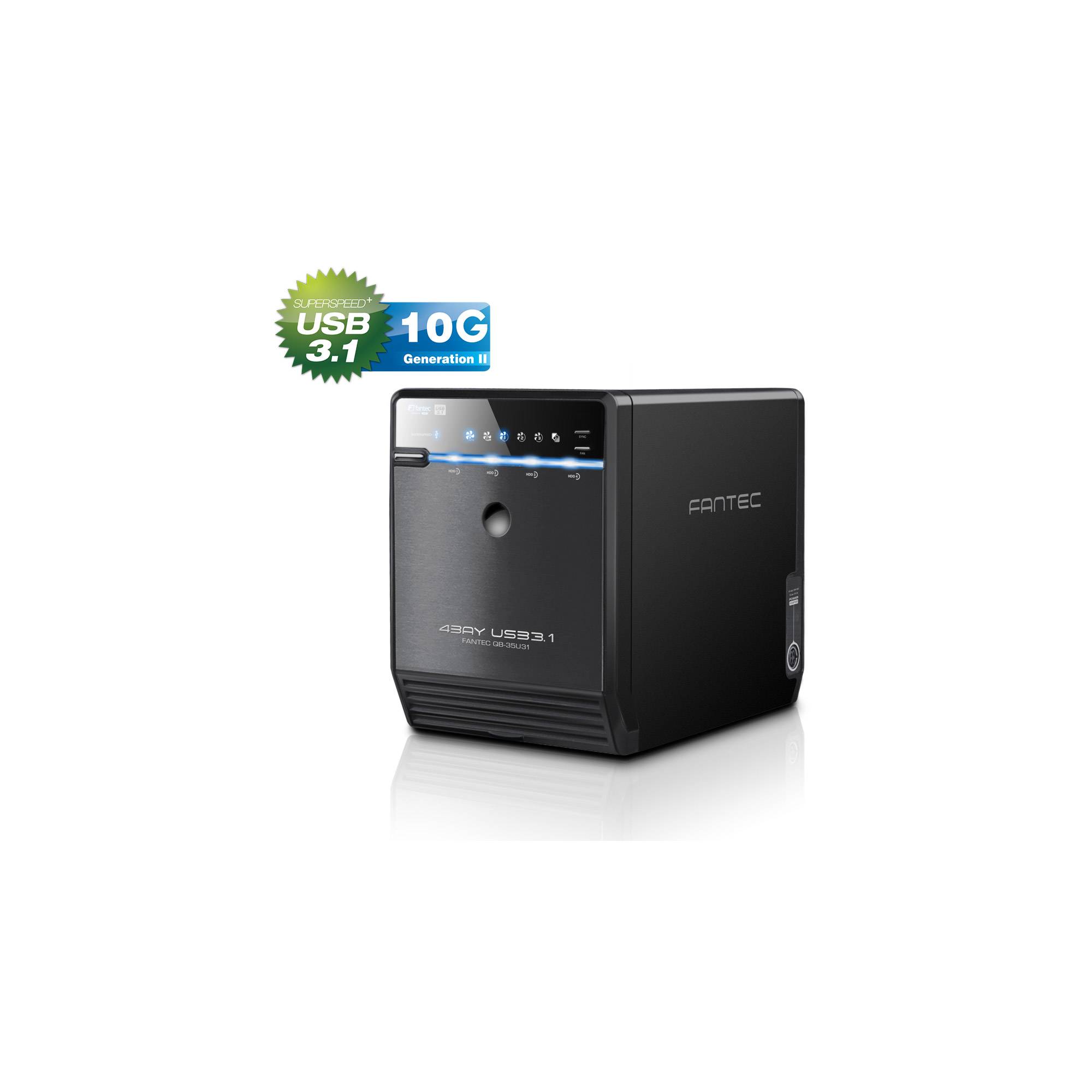 FANTEC QB-35U31 4x3,5" USB 3.1-0