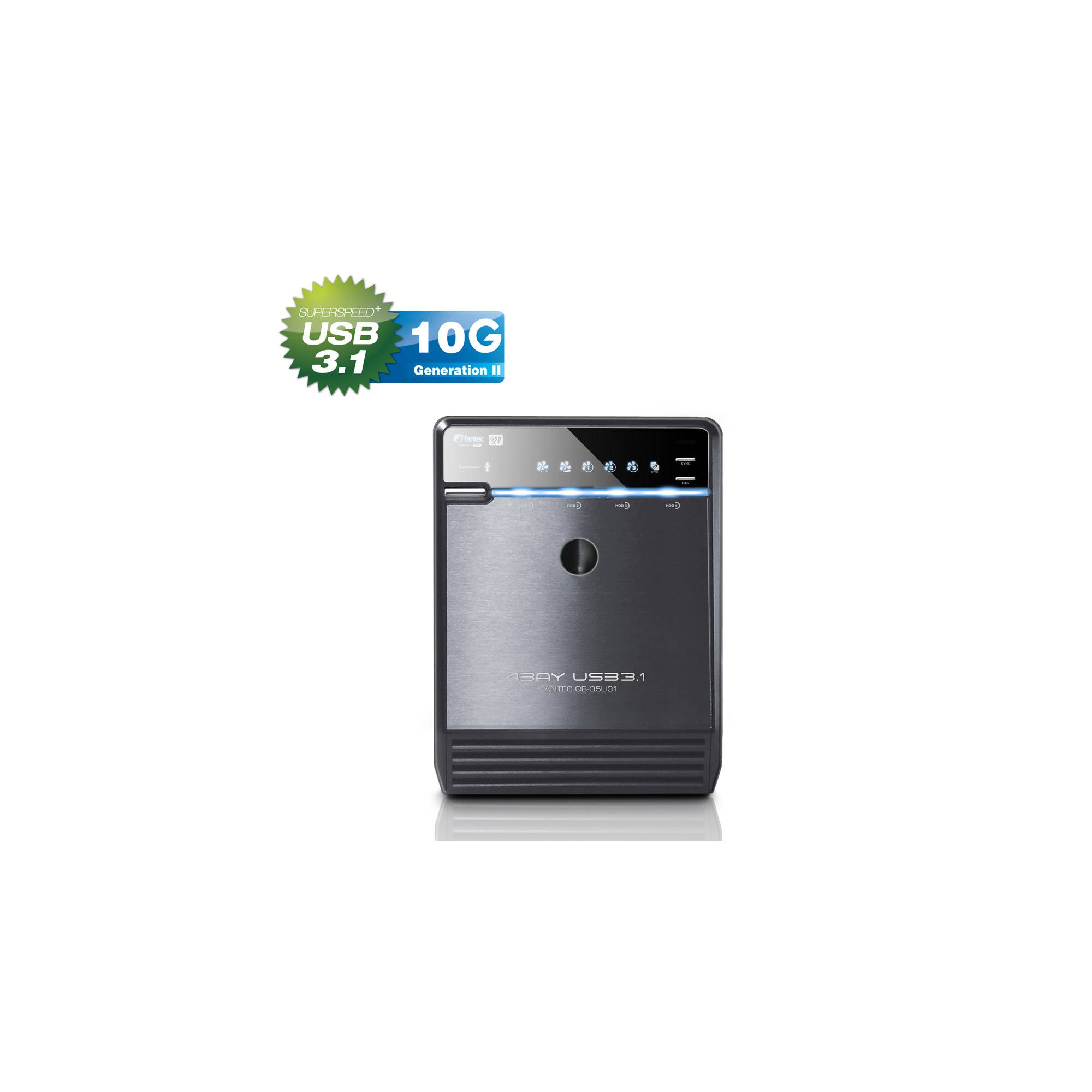 FANTEC QB-35U31 4x3,5" USB 3.1-1