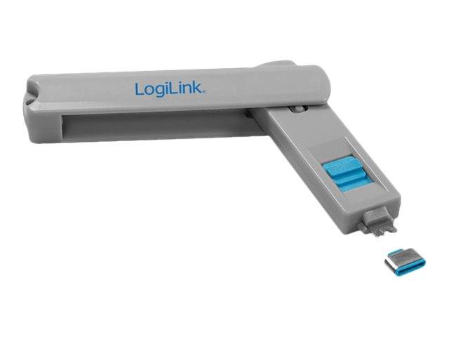 LogiLink AU0052 USB Type-C poortblokkering blauw, grijs 1 stuk-4