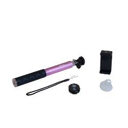 Ultron Alu 80 selfiestick Universeel Zwart, Roze-4