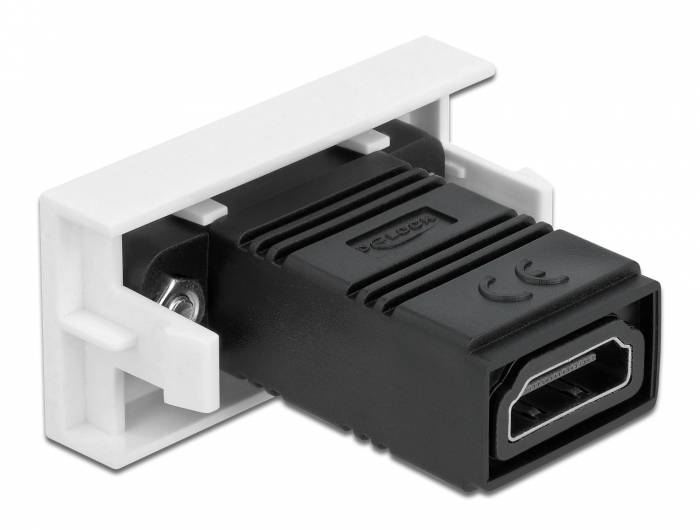 Delock Easy 45 HDMI Module straight 22.5 x 45 mm-1