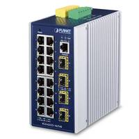 PLANET Industrieel L3+ 16-poorts 1000T + 4-poorts 1000X SFP-3