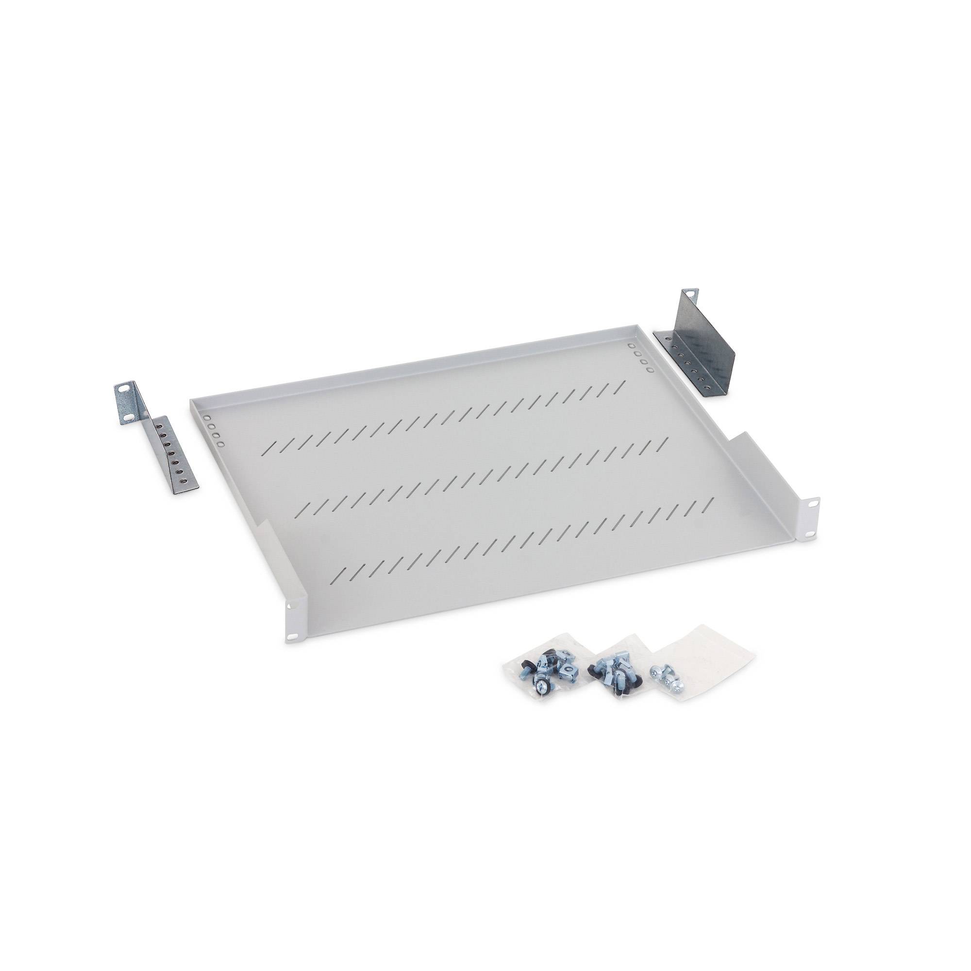 Triton Rack Plank, Geventileerd, RAL 7035,1U, 48,3 cm (19") RAC-UP-350-A1-0