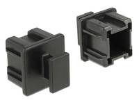 Delock Dust Cover for Mini SAS HD SFF 8644 female with grip 10 pieces black-3