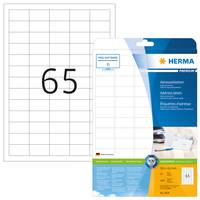 HERMA adresetiketten premium A4 wit 38,1 x 21,2 mm 1625 stuks.-4