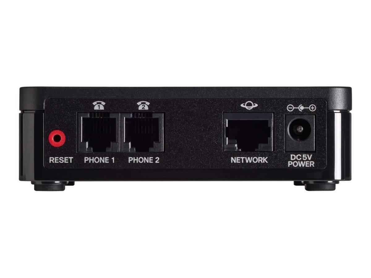 Cisco ATA 191 VoIP gateway - 1 x RJ-45 - 2 x FXS - Fast Ethernet - Op muur monteerbaar, Desktop-2