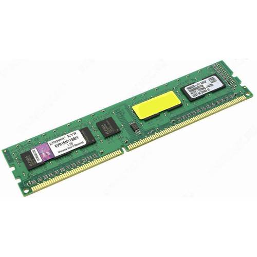 Kingston ValueRAM Werkgeheugenmodule voor PC DDR3 4 GB 1 x 4 GB Non-ECC 1600 MHz 240-pins DIMM KVR16N11S8/4-4