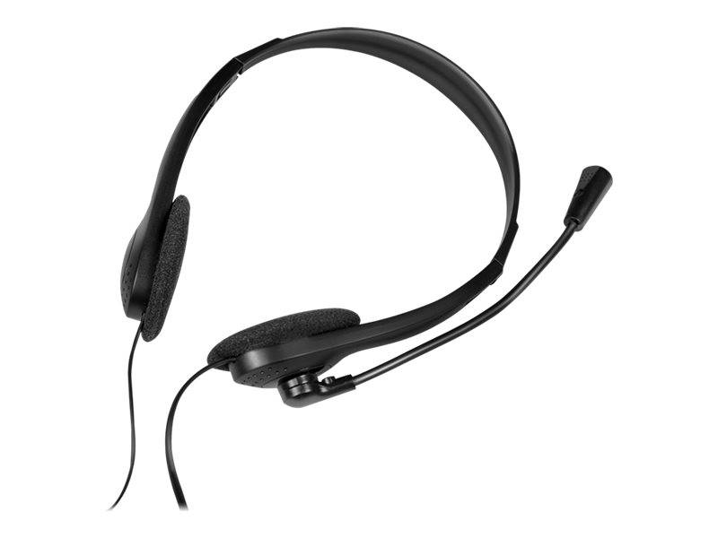LOGILINK HS0052 Hoofdtelefoon met microfoon; zwart; Jack 3,5mm x2; 1,8m; 32Ω - 1 stuk-4